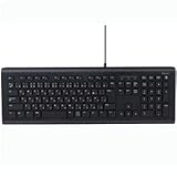 （まとめ）ナカバヤシ 有線静音キーボード ブラックFKB-U246BK 1台【×2セット】