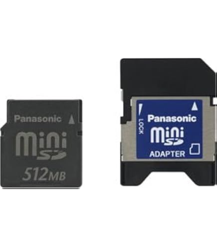 Amazon | パナソニック ミニSDメモリーカード128MB RP-SS128BJ1K