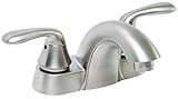 Premier Faucet 126960 Waterfront Lead Free Two-Handle Lavatory Faucet without Pop-Up, PVD Brushed Ni