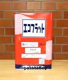 日本ペイント 内外部用-水性つや消し塗料 エコフラット 黒 20kg