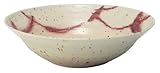 ヤマ庄陶器 信楽焼 Blue&Red 鉢(赤) BR-7
