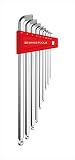 PB SWISS TOOLS(PBスイスツールズ):ショートヘッド六角棒レンチセット(パックナシ) 2212LH-10