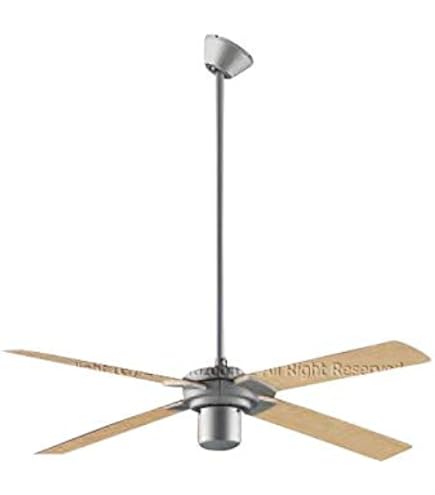 Amazon | ダイコー シーリングファン シルバー 軽量 吹き抜け 傾斜天井