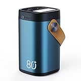 【災害時の停電に最適】モバイルバッテリー ポータブルバッテリー 80000mAh 大容量 22.5W 急速充電 3つ出力/3つ入力ポート 3台同時充電可能 Type-C出力/入力 家庭アウトドア両用 LEDライト付き LCD残電量表示 携帯充電器 スマホ充電器 パワーステーション キャンプ/車中泊/停電時に非常用電源 【PSE認証済み】 iPhone/iPad/Android各種対応