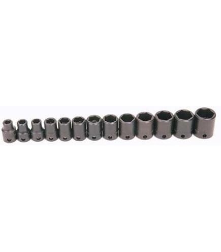 Williams 14M-627 27mm Deep Impact Socket – 1/2-Inch Drive, 3-1/2" Overall Length, Super Torque Lobular Design For 6-Point Fasteners, Pneumatic & Electric Wrenches