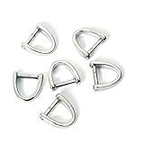 [Increased Fire] dカン ネジ式 6個入り 13mm 金具 後付け リング ハンドメイド DIY 金具 手芸 材料 小物 アクセサリー パーツ 8