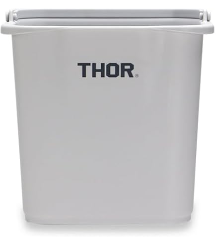 ごみ箱 NEIGHBORHOOD SRL THOR ROUND CONTAINER Neighborhood x Thor SRL Round Container Mini in Black