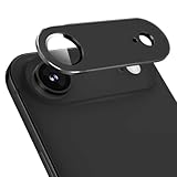 WSKEN カメラフィルム iPhone 17 Air対応 レンズカバー カメラ保護 アルミ合金製+9H強化ガラス 一体型 キズ防止 耐衝撃 超薄設計 全面保護 アイフォン17エアー専用 高透過率 黒縁取り 露出オーバー防止 いphone17 air カメラカバー