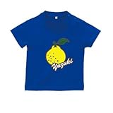 BabyChips ゆず大好き(名入れ半袖ベビーTシャツ) 140 ロイヤルブルー