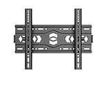 BeishiTenwaymili テレビ壁掛け金具 薄型 モニター壁掛け金具 40-80インチテレビに対応 LCD LED液晶テレビ対応 上下15度角度調節可能 耐震性ある VESA規格600*400mm 耐荷重70kg 壁美人 病院ビジネス展示用 (40-80インチ)