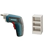 『電動ドライバー 充電式 RD110-G グリーン』と『ラック スペースフィット 幅30×奥行29×高さ60cm オフホワイト S-SFR6030』のセット