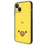 リラックマ スマホケース iPhone用ケース コリラックマ キイロイトリ アイフォンケース 耐衝撃 ソフト iPhone15plus 携帯カバー 全面保護 薄型 軽量 人気