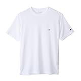 [チャンピオン] Tシャツ 半袖 ショートスリーブTシャツ 吸水速乾 UVカット 透け防止 ワンポイントロゴ ラバープリント クルーネック C8-TS310-010-XXL