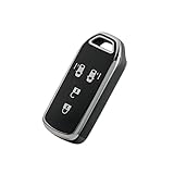 [YANMW] nbox キーケース nbox jf3 キーケース N-BOX, NBOX, N-ONE, N-WGN, N-ワゴン NBOXカスタム, N-VAN JF1 JF2 JF3 JF4リモコンケース nbox キーホルダー 本革 (2ボタン, 青)