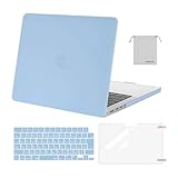 MOSISO 対応機種 MacBook Pro 14 インチ ケース 2025-2021リリース M5 M4 M3 M2 M1 A3434 A3112 A3185 A3401 A2918 A2992 A2779 A2442、プラスチック ハードシェルカバー ＆ (日本語 JIS配列)キーボードカバー ＆ スクリーンプロテクター ＆ 収納バッグ付き(ネイビー ブルー)