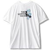 [ザノースフェイス] Tシャツ メンズ 半袖 バックプリント Expedition Stickers Oversized Tee, 白 ホワイト サイズL [並行輸入品]
