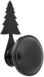 Village Wrought Iron Home Decorative Pine Tree Door Knob