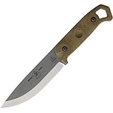 TOPS Knives Brakimo Fixed Blade Survival Knife Modified Scandi BRAK-01 [並行輸入品]