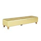 arne ベンチ ソファー 背もたれ無し 長椅子 腰掛 和風 Baggy Bench 西陣 ゴールド