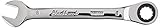 Blackhawk By Proto BW-1258 12 Point 8mm Combination Non-Reversible Ratcheting Wrench, Full Polish Fi