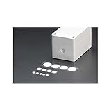 EM12217 直送 VSC型ベントフィルターパッチタイプ 白 1袋【5枚入】 【2入】