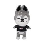 Skzoo ぬいぐるみ かわいい ぬいぐるみ ソフト ぬいぐるみ おもちゃ 子供 子供向けギフト (7.8インチ) (グレーウルフ)