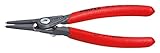 クニペックス KNIPEX 4931-A0 軸用精密スナップリングプライヤー 直