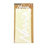 [NANGA] ナンガカッティングステッカー NANGA CUTTING STICKER N1St WH 車用 ステッカー