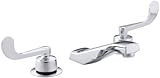 KOHLER K-7443-5A-CP Triton Widespread Lavatory Faucet, Polished Chrome [並行輸入品]
