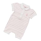 [ユーエスポロ] U.S. POLO ASSN. (BABY) ベビー服 半袖ショートオール USP29113PK Mサイズ