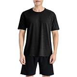 [vigerkar] ルームウェア メンズ ジャージ 上下セット 上下 セットアップ スポーツウェア メンズ 上下セット 夏 半袖tシャツ 