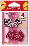 HARIMITSU(ハリミツ) ピンクビーズ 4mm US-6P
