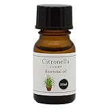 天然100% 精油 エッセンシャルオイル (10ml, シトロネラ)