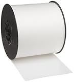 Brady MiniMark Nonabrasive Floor Marking Tape, 110' Length, 4 Width, White (Pack of 1 Roll) by Brady