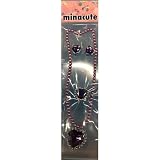 メテオAPAC minacute アクセサリーセット パープル リング・イヤリング・ネックレス Q2001