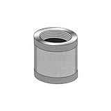 Pasco 7103-C 1/2-Inch Brass Coupling, Chrome [並行輸入品]