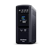 CyberPower (サイバーパワー) CP750PFCLCDJP 無停電電源装置 UPS ラインインタラクティブ給電/正弦波 750VA/525W ホームオフィス向け 角度調節可能カラー液晶画面付 3年保証