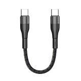 XAGMODSHN USB C - Type Cケーブル 66W 高速充電携帯電話充電コード 編組延長ケーブル ノートパソコン/タブレット/電話用 0.25/1m