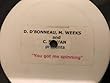 You Got Me Spinning - Michelle Weeks / Darryl D'Bonneau / Carole Sylvan 12"