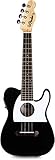 Fender ウクレレ Fullerton Tele® Uke, Black ソフトケース付属