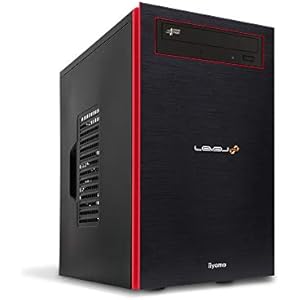 iiyama ゲーミングデスクトップパソコン LEVEL∞ (Ryzen 5 5600X/RTX 3060 Ti/16GB・NVMe対応 M.2 SSD 500GB/BTO) LEVEL-M0P5-R56X-SAX-ZETA DIVISION-M