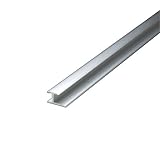 e-kanamono アルミジョイナーH型 5.5x2424mm アルマイトシルバー