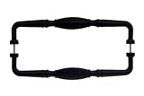 Top Knobs M1253-12 Pair Tuscany D Pull Back to Back Door Pull Rust by Top Knobs