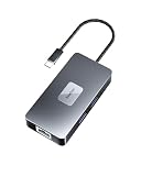 XikeStor ドッキングステーション usb-c ハブ HDMI type-c 7-in-1 2.5G LAN USB3.2 SD TF カード搭載 PD100W 急速充電 macbook ハブ/Windows/Linux/Android対応