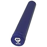 グロング ストレッチ用ポール ヨガポール ロング ポール ストレッチ ヨガ 98cm 直径15cm ネイビー GronG