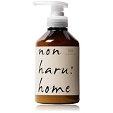 non haru : home ヘアモイストトリートメント 400ml 単品 泡のトリートメント ノンシリコン ノンパラベン サボンの香り