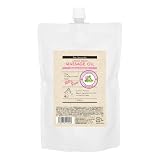 ゼラニウムブレンド アロマオイル 800ml パウチ (ベースオイル : ライスブランオイル) マッサージオイル