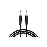 オーディオケーブル 3.5mm auxケーブル ステレオ Hi-Fi音質 AUXケーブル オス-オス 3.5mmステレオミニプラグ ヘッドホンケーブル ダイレクト録音ケーブル ヘッドホン/スピーカー/車/スマホ/タブレット/PC/MP3に対応 (2個セット)