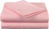 American Baby Company 100% Cotton Percale Toddler Bedding Sheet Set, Pink, 3 Piece by American Baby 