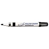 Nissen FPBKM Standard Feltip Paint Marker, Black by Nissen